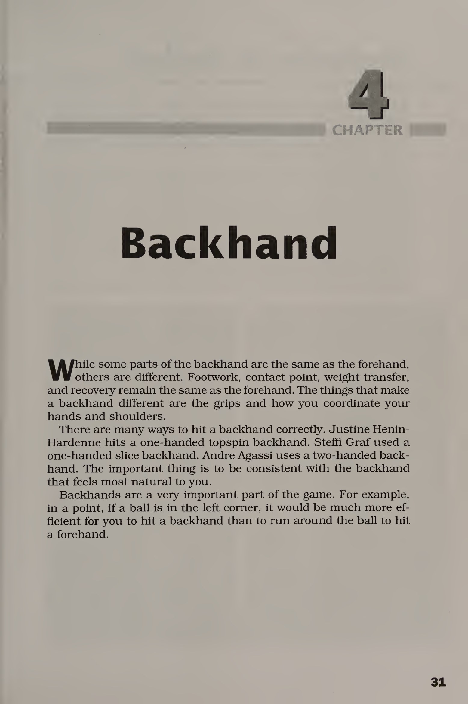 Backhand Drive Fundamentals