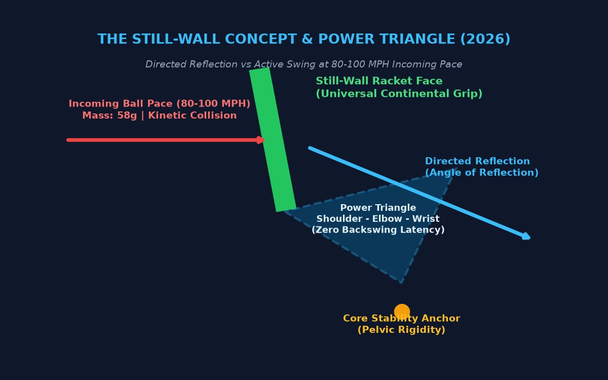 Sơ đồ cơ học Bức Tường Tĩnh Still-Wall Concept và Tam Giác Phát Lực trong vô-lê hiện đại