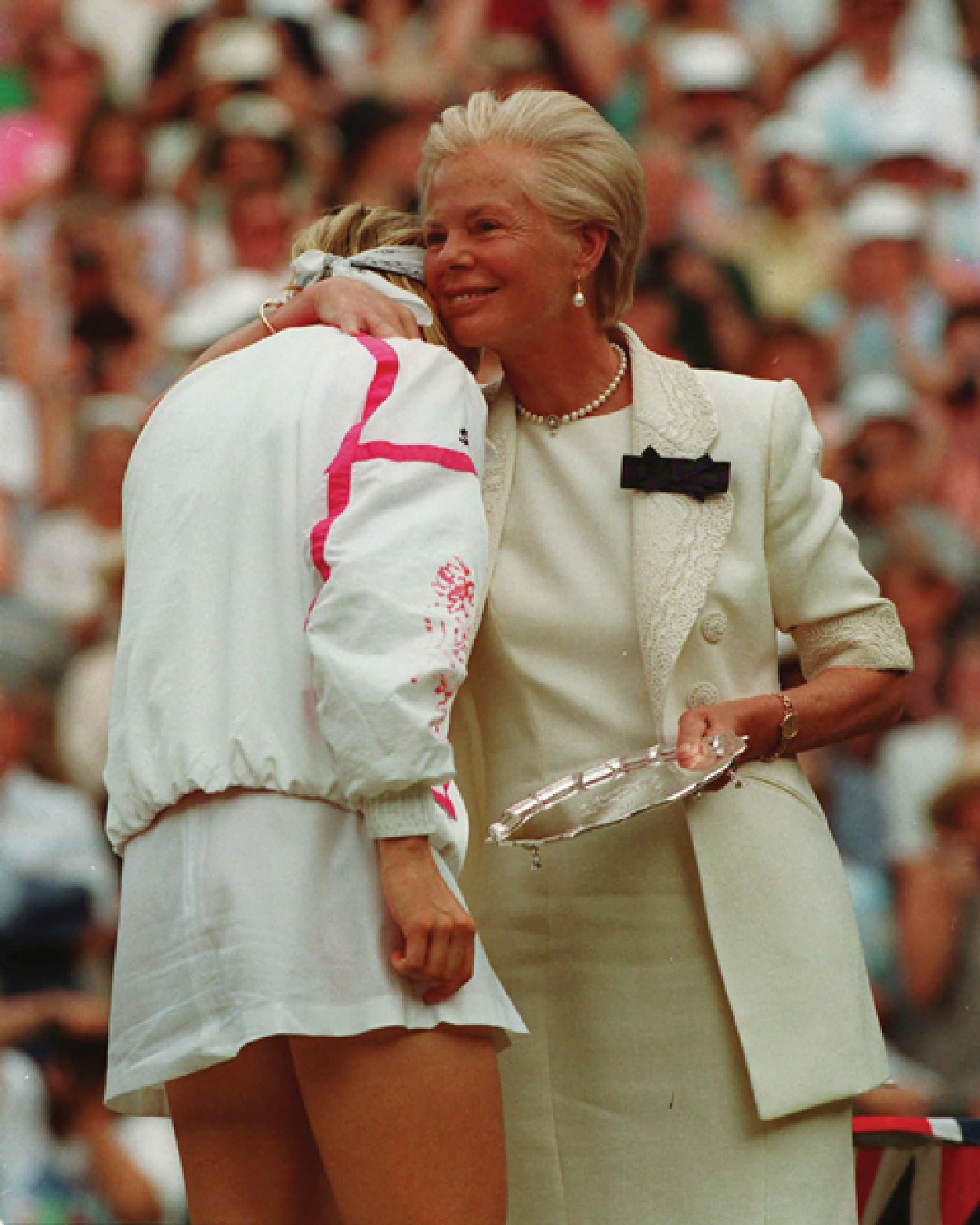 Jana Novotna sụp đổ tâm lý tại chung kết Wimbledon 1993
