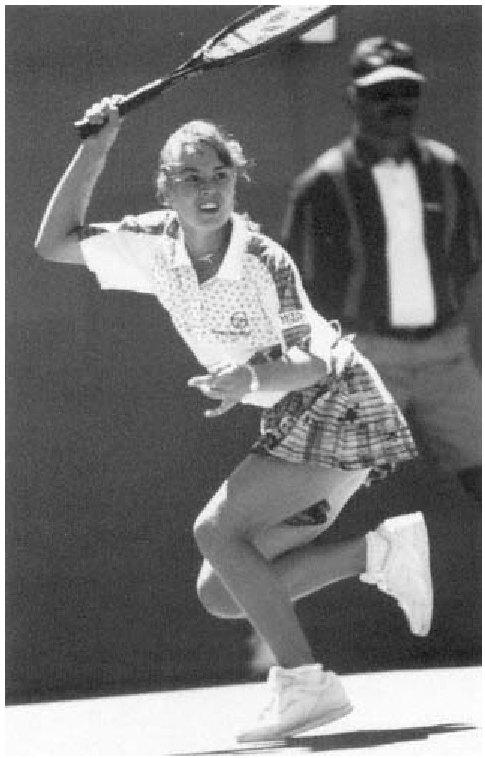 Martina Hingis là một tay vợt xuất sắc trên mọi mặt sân.