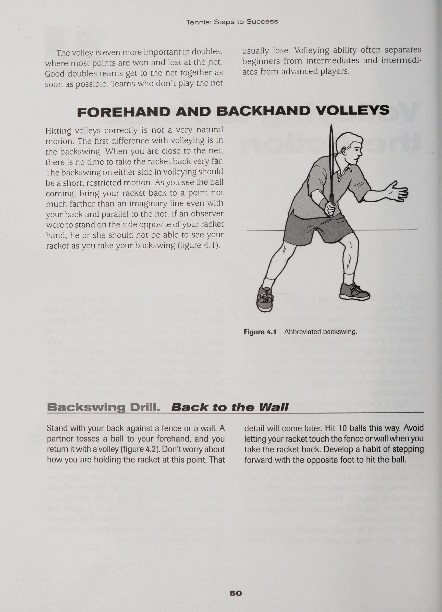 Step 4: Net Volleying Mechanics & Minimal Backswing Punch