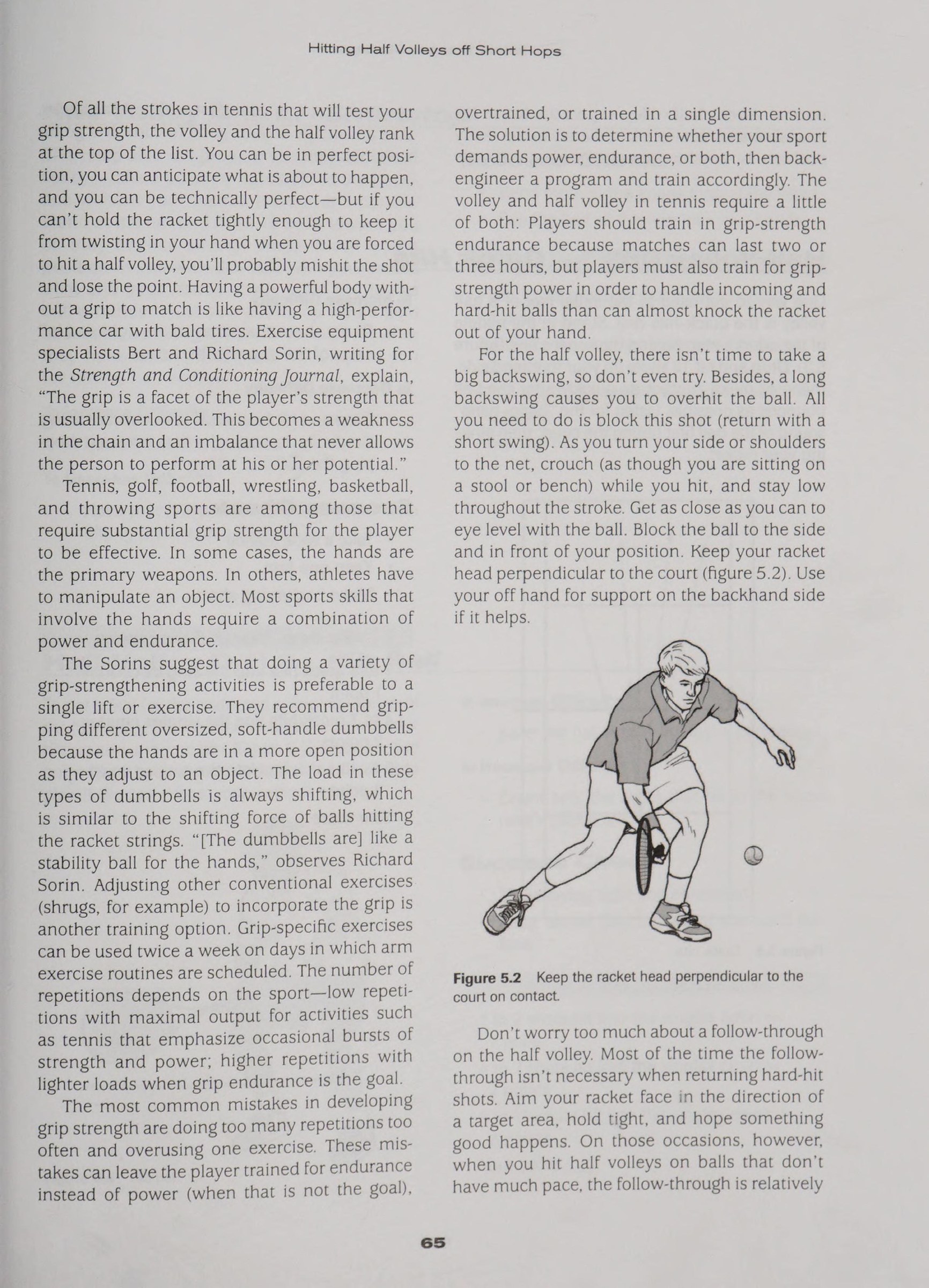 Step 5: Half-Volley Recovery in No-Man's Land
