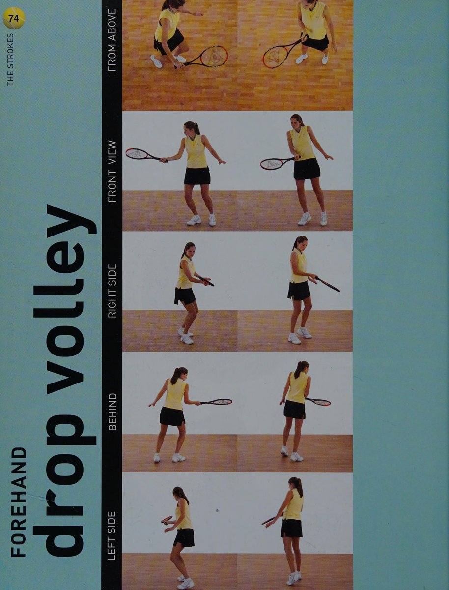 Low Forehand Volley