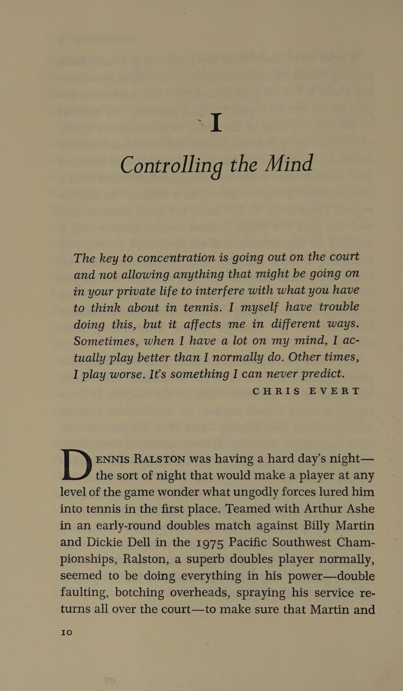 Controlling the Mind
