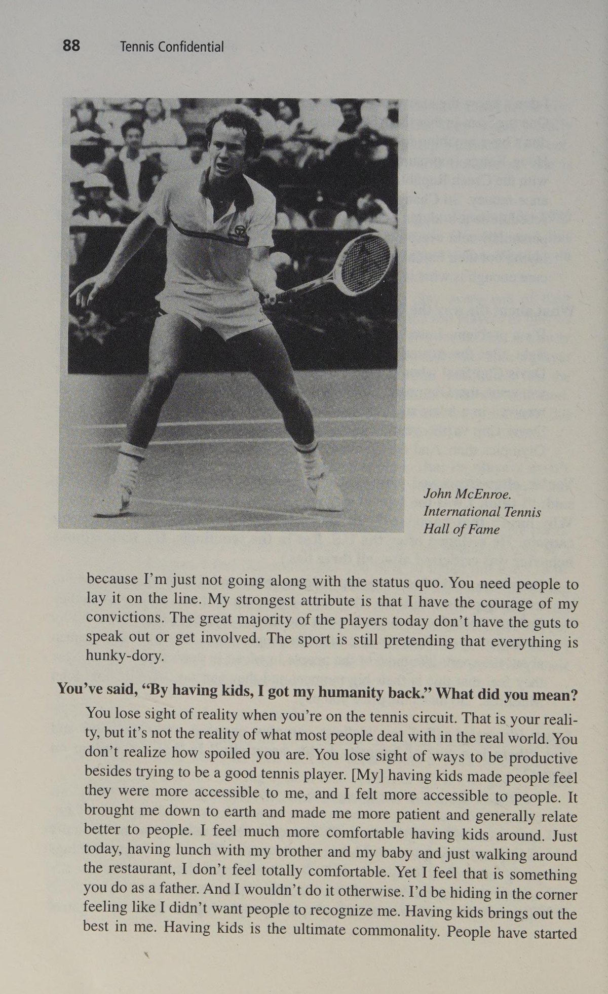 John McEnroe gầm vang và cơn thịnh nộ thay đổi văn hóa quần vợt