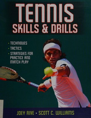 Book cover: Tennis Skills & Drills