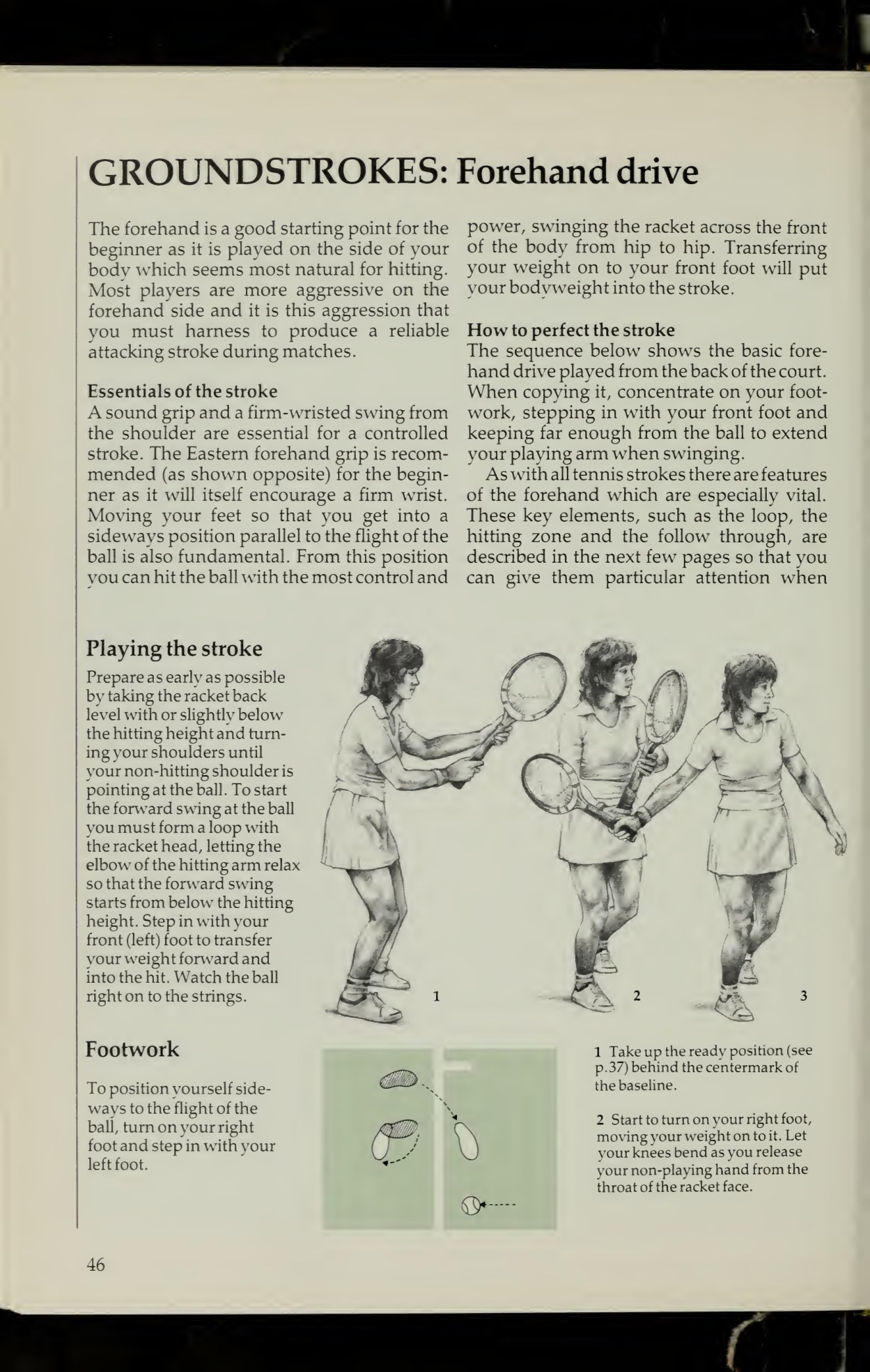 Classical Forehand Drive Kinetic Chain Progression