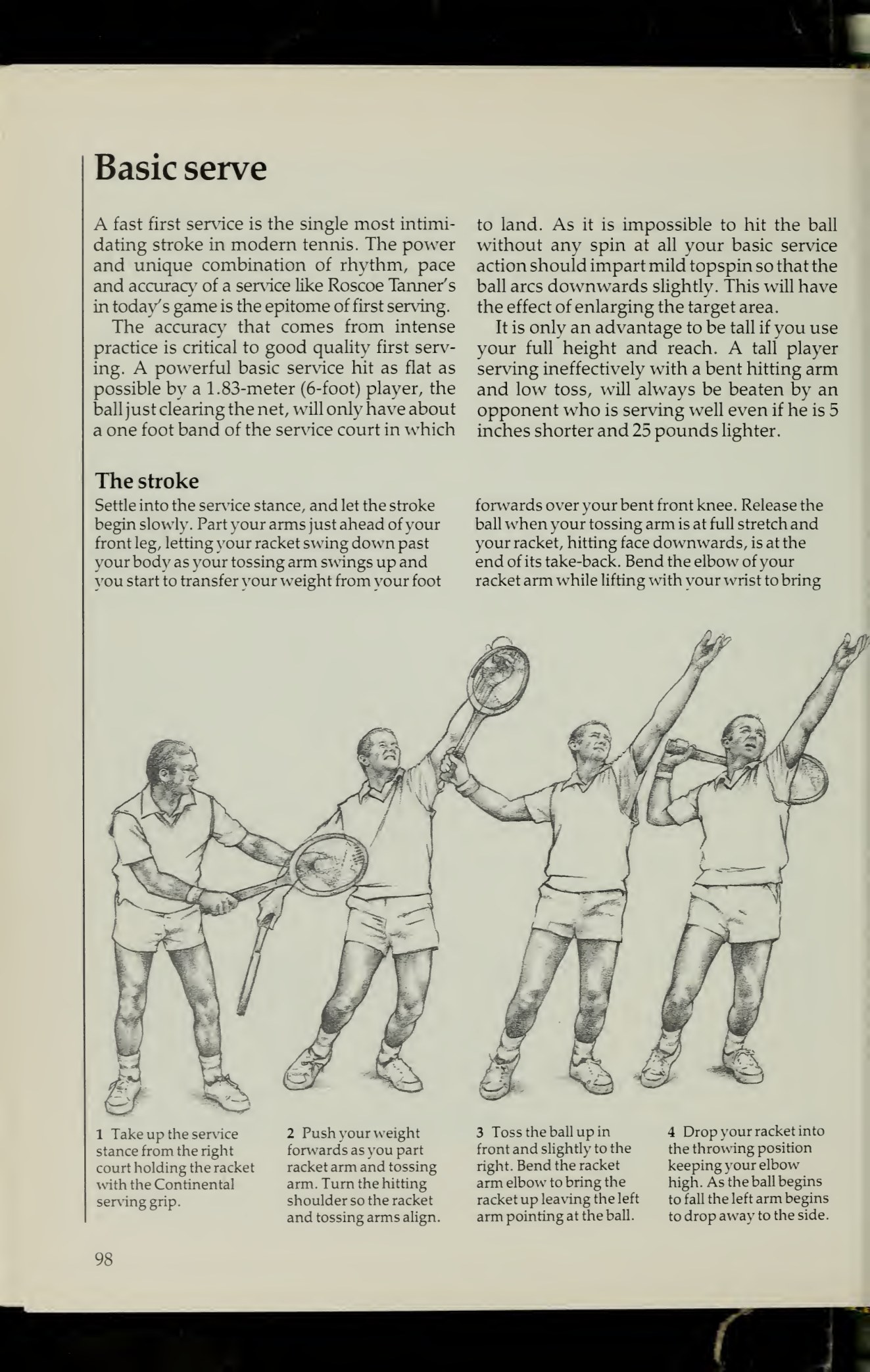Basic Service Motion, Trophy Pose & Kinetic Sequence