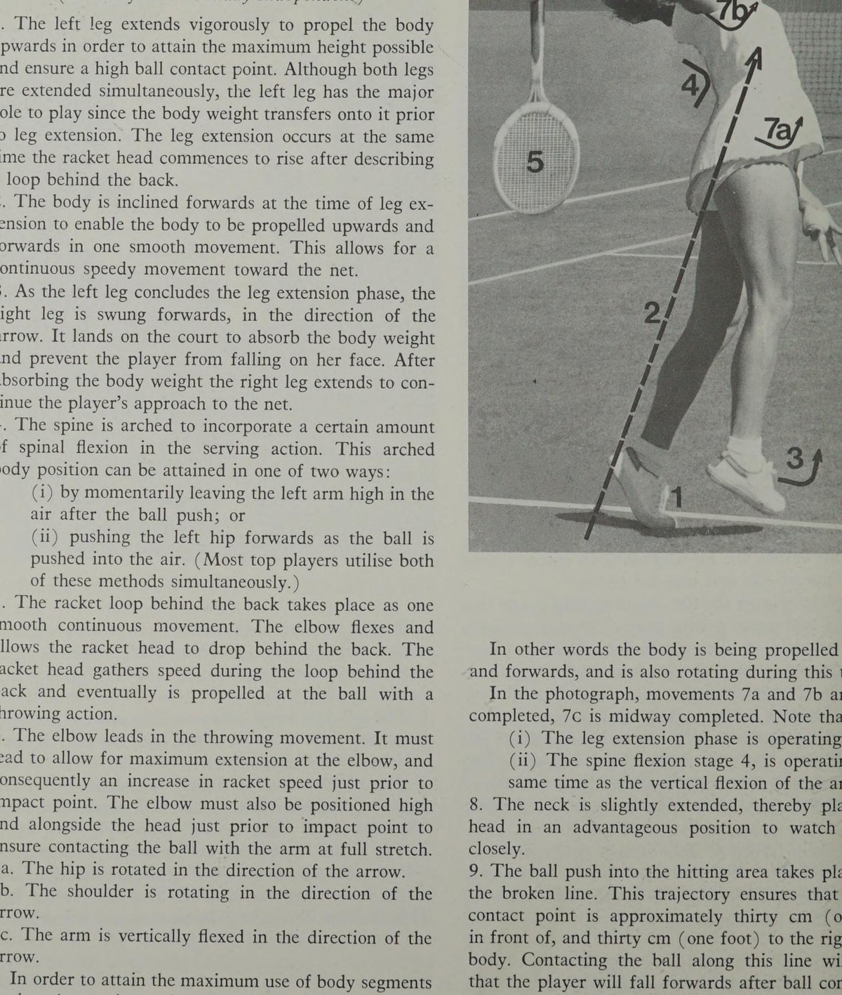 Evonne Goolagong - cú giao bóng