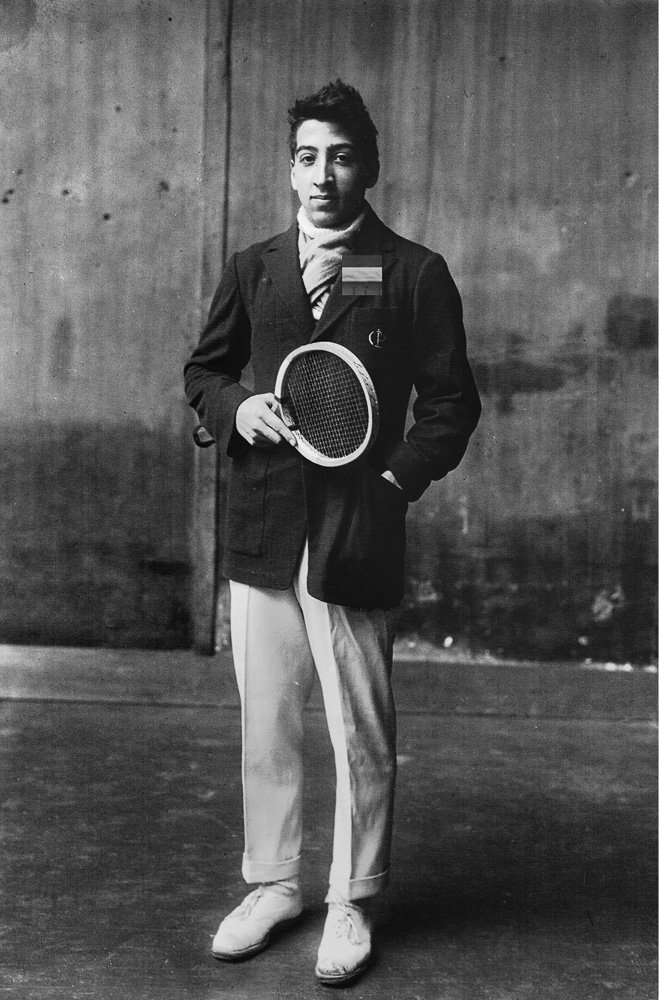 René Lacoste với phong thái điềm tĩnh của một nhà vô địch trí tuệ