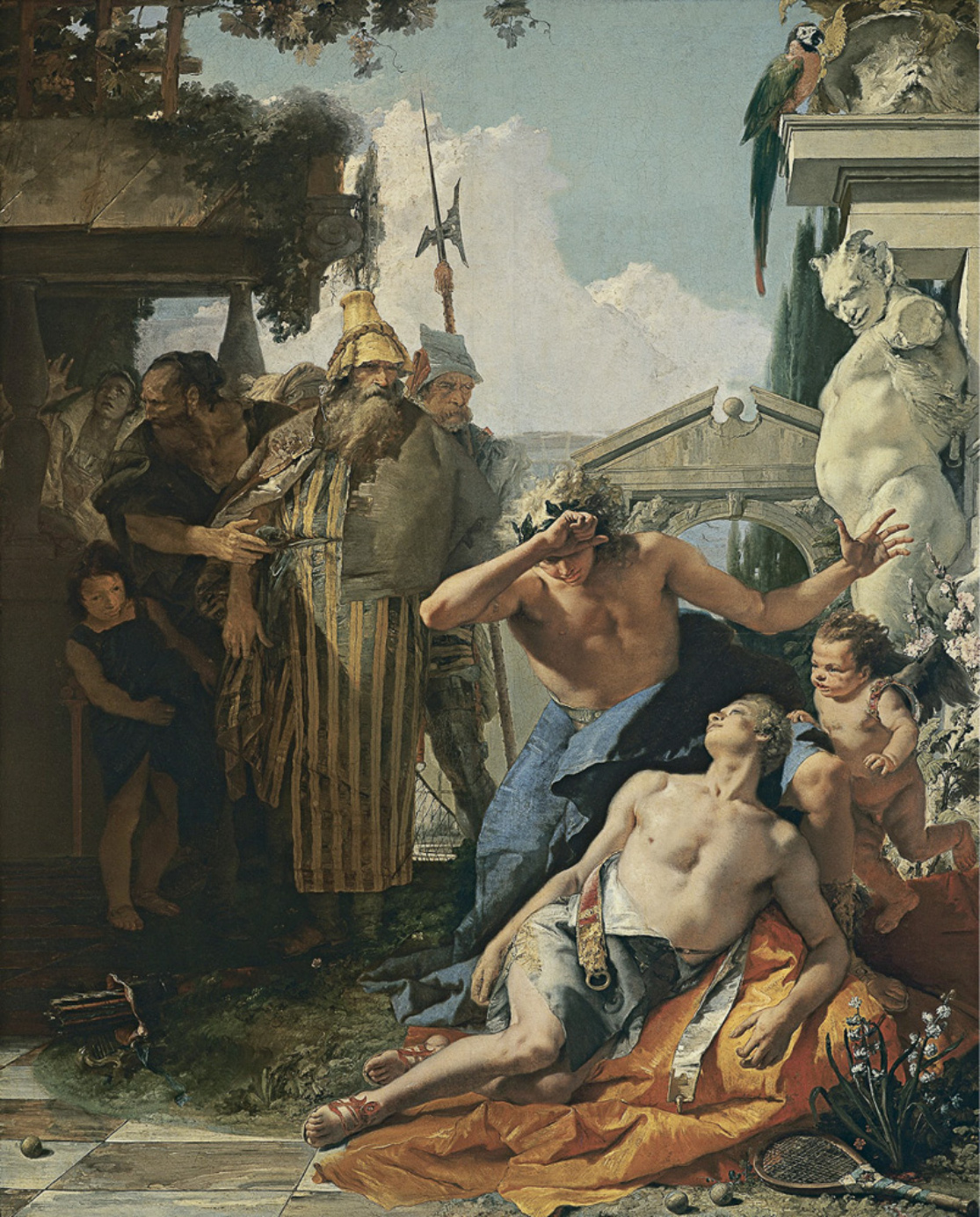 Kiệt tác Cái chết của Hyacinth của Giambattista Tiepolo