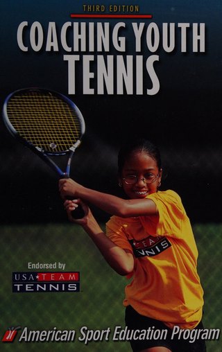 Book cover: Coaching Youth Tennis